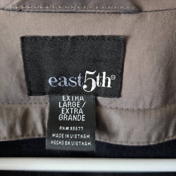 Black Trench Coat - Picture 2 of 5